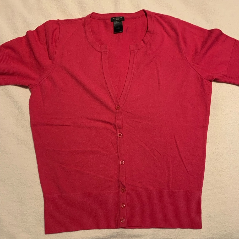 Ann Taylor short sleeve sweater